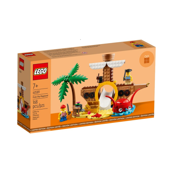 Конструктор LEGO 40589 Детская площадка: пиратский корабль
